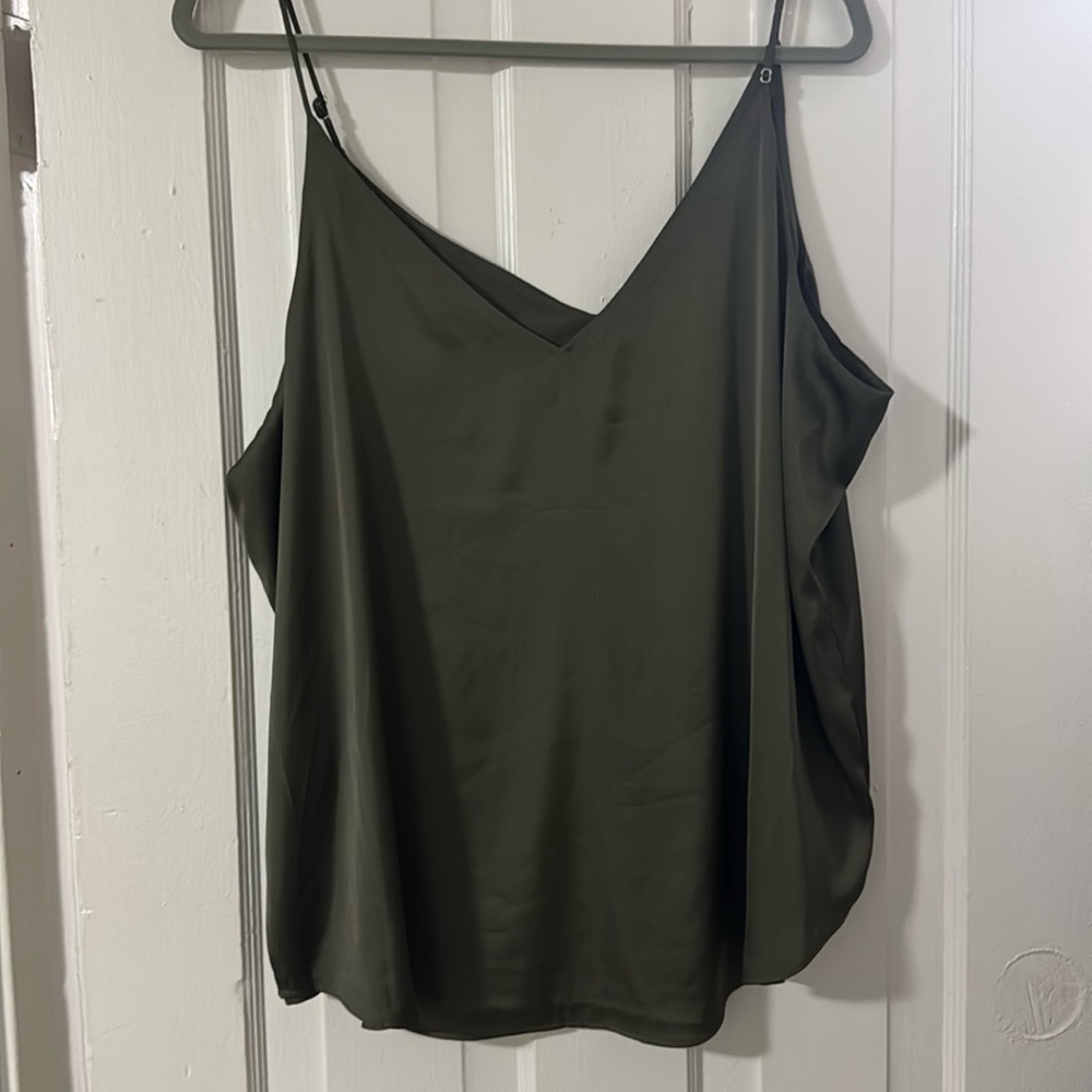 Express Army Green Tank-top new with tags